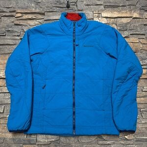 Patagonia Nano Air Jacket Mens Medium Blue Full Zip Puffer Insulated Lightweight